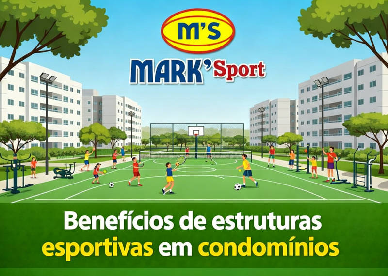 Benefícios de estruturas esportivas em condomínios