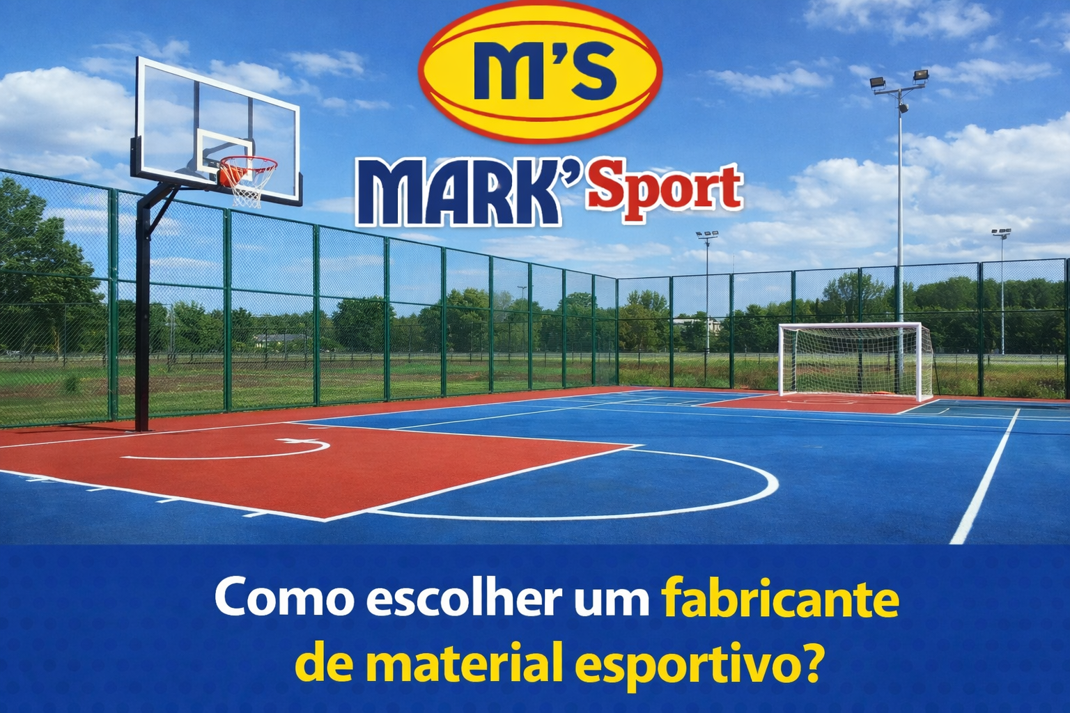 Como escolher um fabricante de material esportivo?